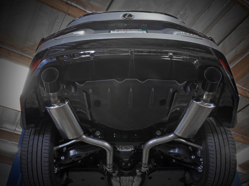aFe Lexus IS350 14-22 V6-3.5L Takeda Axle-Back Exhaust System- Carbon Fiber Tip