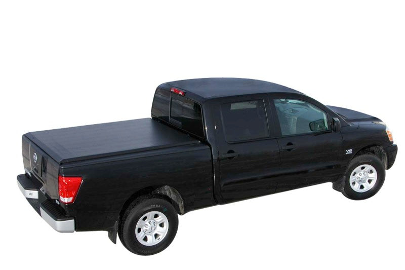 Access Literider 04-15 Titan Crew Cab 5ft 7in Bed (Clamps On w/ or w/o Utili-Track) Roll-Up Cover