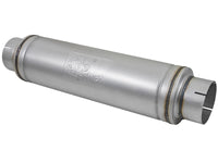 Thumbnail for aFe ATLAS Aluminized Steel Muffler 5in Center/Center 24in L x 7in Diameter - Round Body