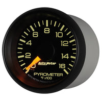 Thumbnail for Autometer Factory Match GM 2-1/16in 1600 Degree Electric Pyrometer (EGT) Gauge