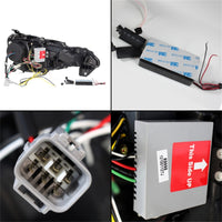 Thumbnail for Spyder Scion FRS 12-14 Projector Headlights CCFL Halo DRL LED Black PRO-YD-SFRS12-CCFL-BK