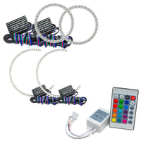 Thumbnail for Oracle Infiniti G37 Coupe 08-10 Halo Kit - ColorSHIFT w/ Simple Controller SEE WARRANTY