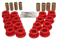 Thumbnail for Energy Suspension 84-95 Chevy Corvette Red Rear End Control Arm Bushing Set