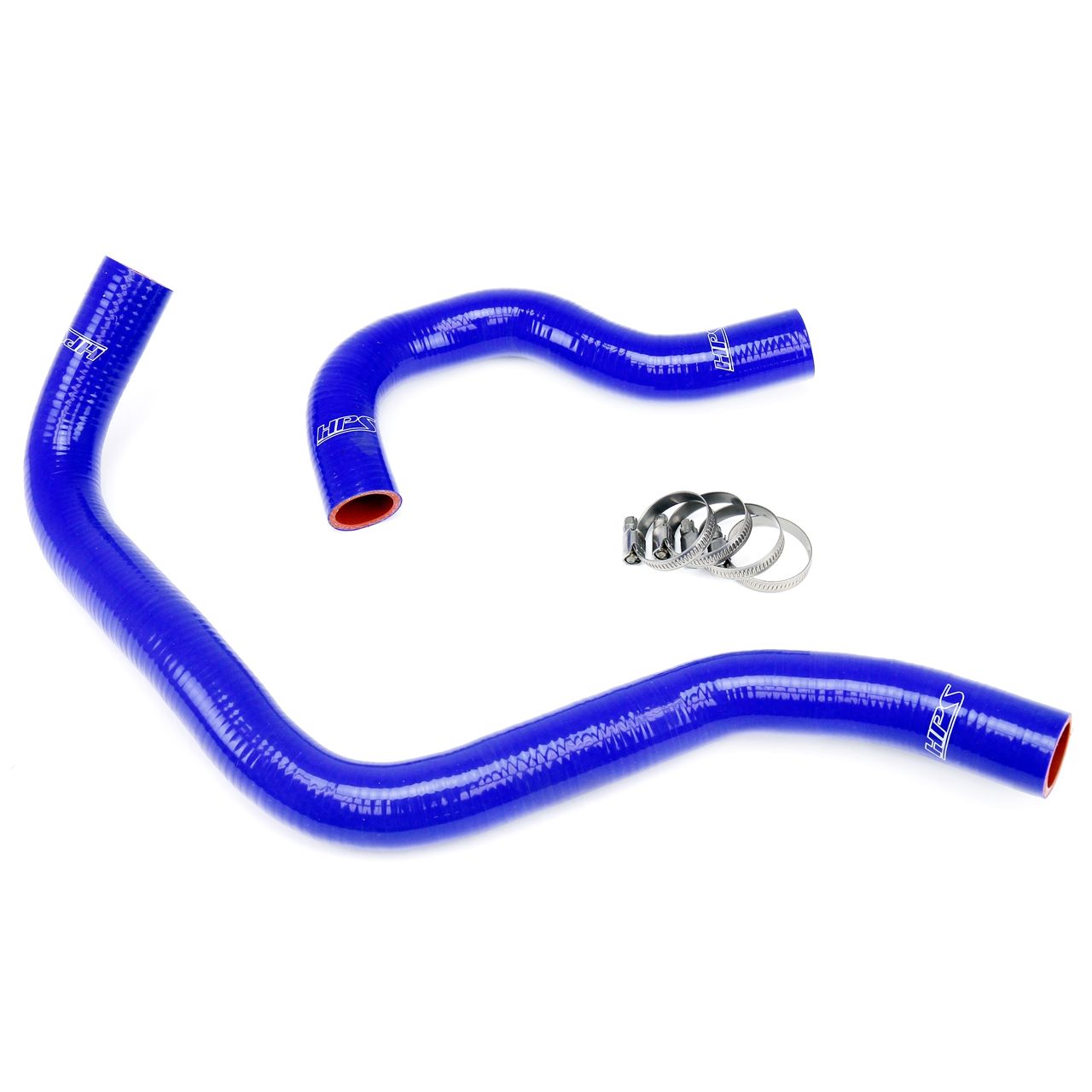 HPS Blue Reinforced Silicone Radiator Hose Kit Coolant for Acura 90-93 Integra B18 B20
