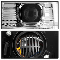 Thumbnail for Spyder Ford F-250/350/450 08-10 V2 High-Power LED Headlights-Switch Back-Chrome PRO-YD-FS08PL-SBLB-C