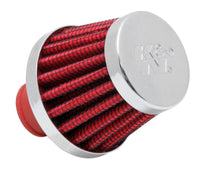 Thumbnail for K&N 2in Base OD x .375in Flange ID x 1.75in H Rubber Base Crankcase Vent Filter
