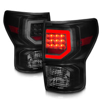 Thumbnail for Anzo 07-11 Toyota Tundra Full LED Tailights Black Housing Smoke Lens G2 (w/C Light Bars)