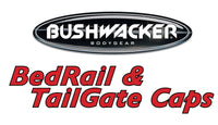 Thumbnail for Bushwacker 11-15 Ford Ranger T6 Bed Rail Caps - Black
