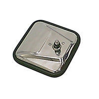 Thumbnail for Rugged Ridge 55-86 Jeep CJ Stainless Steel Right CJ-Style Mirror Head
