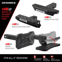 Thumbnail for Go Rhino HS-10 Hitch Skid Step