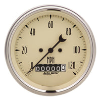 Thumbnail for Autometer Antique Beige 5 Piece Kit 3-3/8in & 2-1/16 Elec. Speedometer Gauges
