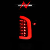 Thumbnail for ANZO 16-21 Toyota Tacoma LED Tail Lights - w/ Light Bar Sequential Black Housing & Clear Lens