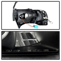 Thumbnail for Spyder Dodge Ram 1500 94-01 Sport Projector Headlights LED Halo LED Blk Smke PRO-YD-DR94-HL-AM-BSM