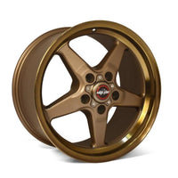 Thumbnail for Race Star 92 Drag Star Bracket Racer 17x10.5 5x4.50BC 7.625BS Bronze Wheel