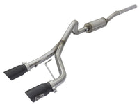 Thumbnail for aFe Rebel Series CB 2.5in Dual Center Exit SS Exhaust w/ Black Tips 07-15 Jeep Wrangler 3.6L/3.8L V6