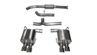 Thumbnail for Corsa 2015-2021 Subaru WRX Cat Back Exhaust Polished Quad 3.5in Tips Sport