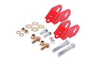 Thumbnail for BMR Suspension 15-18 Ford Mustang S550 Rear Camber Adjustment Lockout Kit - Red