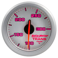 Thumbnail for Autometer Airdrive 2-1/6in Trans Temperature Gauge 100-300 Degrees F - Silver