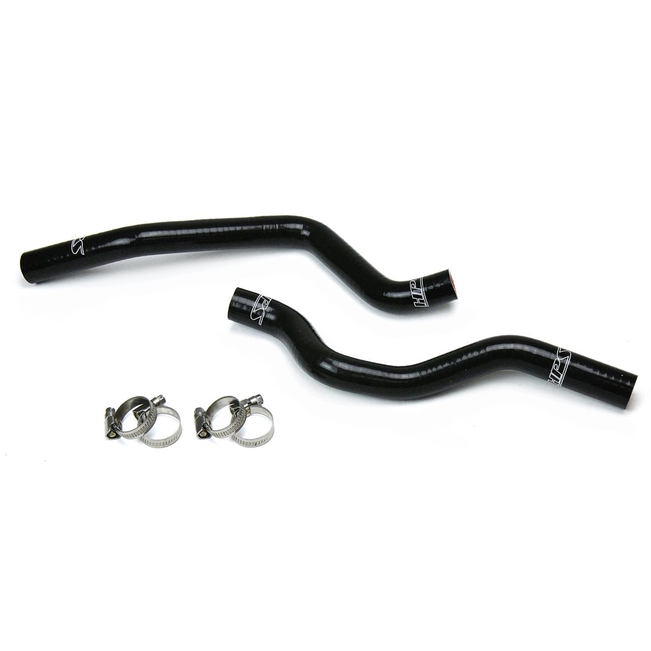 HPS Black Reinforced Silicone Heater Hose Kit Coolant for Mitsubishi 2008-2017 Lancer 2.0L 2.4L DE ES GTS
