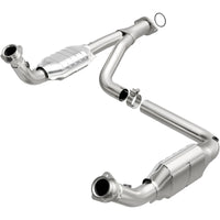 Thumbnail for MagnaFlow Conv DF 07-09 Chevrolet/GMC Silverado/Sierra 2500 HD 6.0L Y-Pipe Assembly excludes Classic
