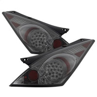 Thumbnail for Spyder Nissan 350Z 03-05 LED Tail Lights Smoke ALT-YD-N350Z02-LED-SM