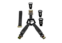 Thumbnail for N-Fab Bed Mounted Rapid Tire Strap Universal - Gloss Black - Black Strap