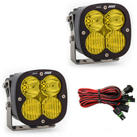 Thumbnail for Baja Designs XL80 Series Driving Combo Pattern Pair LED Light Pods - Amber