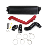 Thumbnail for Mishimoto 2017+ Honda Civic Type R Intercooler Kit - Black Intercooler Red Pipes