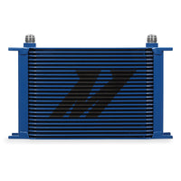 Thumbnail for Mishimoto Universal 25 Row Oil Cooler - Blue
