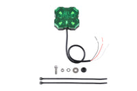 Thumbnail for Diode Dynamics Stage Series Single Color LED Rock Light - Green Hookup (one)