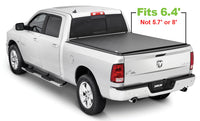 Thumbnail for Tonno Pro 09-19 Dodge RAM 1500 6.4ft Fleetside Lo-Roll Tonneau Cover