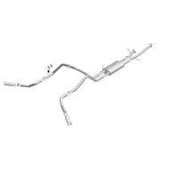 Thumbnail for MagnaFlow Cat-Back 10-15 Toyota Tundra SC LB / CC SB 4.6L/5.7L V8 SS 2.5 Dual Split Rear 4in Tip