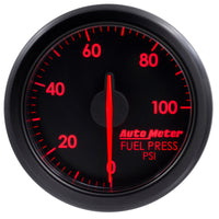 Thumbnail for Autometer Airdrive 2-1/6in Fuel Pressure Gauge 0-100 PSI - Black