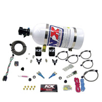 Thumbnail for Nitrous Express Ford EFI Dual Nozzle Nitrous Kit (100-300HP) w/10lb Bottle