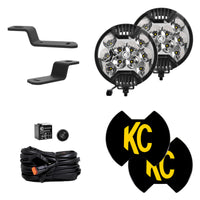 Thumbnail for KC HiLiTES 21+ Ford Bronco SlimLite LED 2-Light System Ditch Light Kit