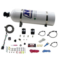 Thumbnail for Nitrous Express Dodge EFI Race Single Nozzle Nitrous Kit (100-250HP) w/15lb Bottle