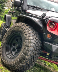 Thumbnail for Oracle 7in High Powered LED Headlights - Black Bezel - ColorSHIFT No Controller SEE WARRANTY