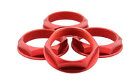 Thumbnail for fifteen52 Super Touring (Chicane/Podium) Hex Nut Set of Four - Anodized Red