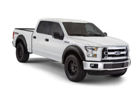 Thumbnail for Bushwacker 15-17 Ford F-150 Styleside Pocket Style Flares 4pc 67.1/78.9/97.6in Bed - Black
