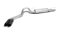 Thumbnail for Gibson 21-24 Ford F150 Truck 5.0L 3/2.5in Cat-Back Dual Sport Exhaust System Stainless - Black Elite