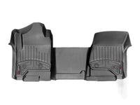 Thumbnail for WeatherTech 2014+ Chevrolet Silverado 1500/2500/3500 Double/Crew Cab Vinyl Front FloorLiner - Black