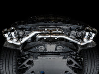 Thumbnail for AWE Tuning 2020 Chevrolet Corvette (C8) Track Edition Exhaust - Quad Chrome Silver Tips