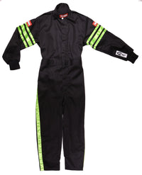 Thumbnail for RaceQuip Green Trim SFI-1 JR. Suit - KMedium