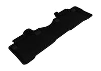 Thumbnail for 3D MAXpider 2009-2015 Honda Pilot Kagu 2nd Row Floormats - Black