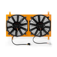Thumbnail for Mishimoto 90-97 Mazda Miata Aluminum Fan Shroud Gold