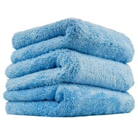 Thumbnail for Chemical Guys Ultra Edgeless Microfiber Towel - 16in x 16in - Blue - 3 Pack
