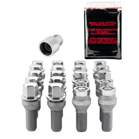 Thumbnail for McGard 5 Lug Hex Install Kit w/Locks (Cone Seat Bolt) M12X1.5 / 17mm Hex / 25.5mm Shank L. - Chrome