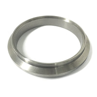 Thumbnail for Ticon Industries Garrett GT28-GT40 Titanium V-Band Turbine Outlet Flange (Fire Ring Measures 77mm)