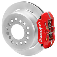 Thumbnail for Wilwood Chevrolet 7-5/8in Rear Axle Dynapro Disc Brake Kit 11in Rotor -Red Caliper