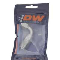 Thumbnail for DeatschWerks 6AN Female Swivel 90-Degree Hose End CPE